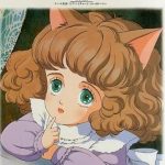 アニメ映画「綿の国星」　メイド姿の子猫物語